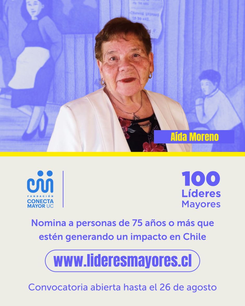 Convocatoria a 100 Líderes Mayores 2025: postulaciones hasta este 26 de agosto