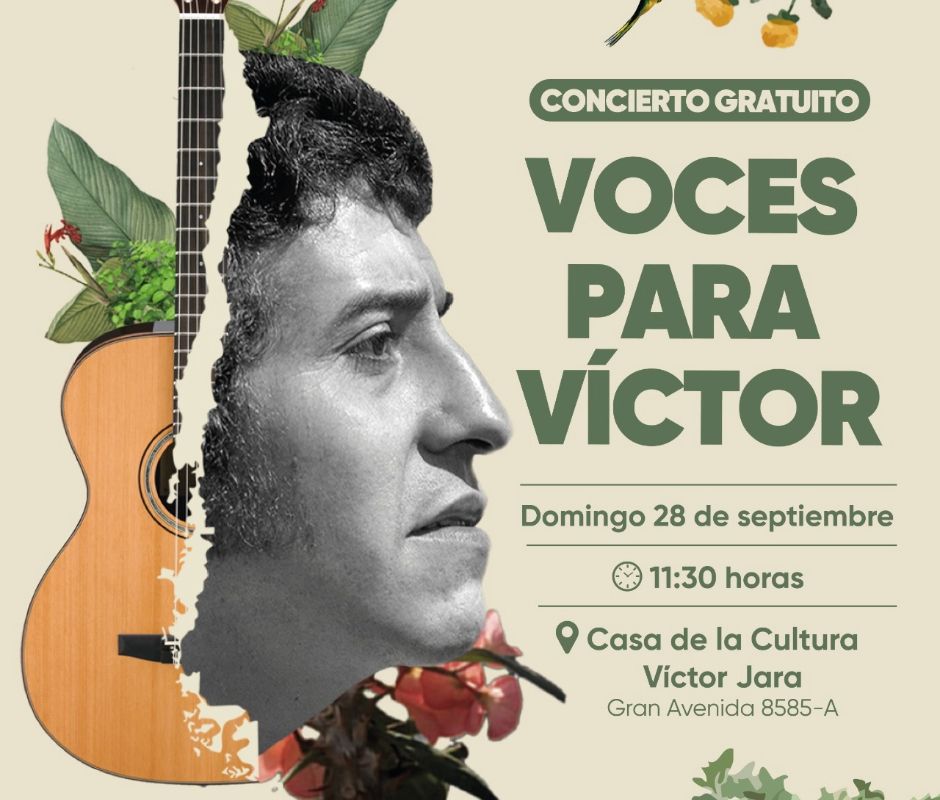 Concierto gratuito: Voces para Víctor