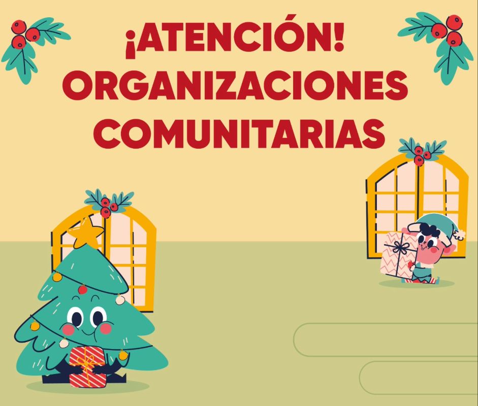 ¡Atención! Ya inició el proceso de solicitud de regalos de navidad 2025 para organizaciones comunitarias