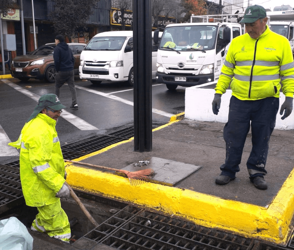 Trabajo preventivo permitió enfrentar sin incidentes las precipitaciones en La Cisterna