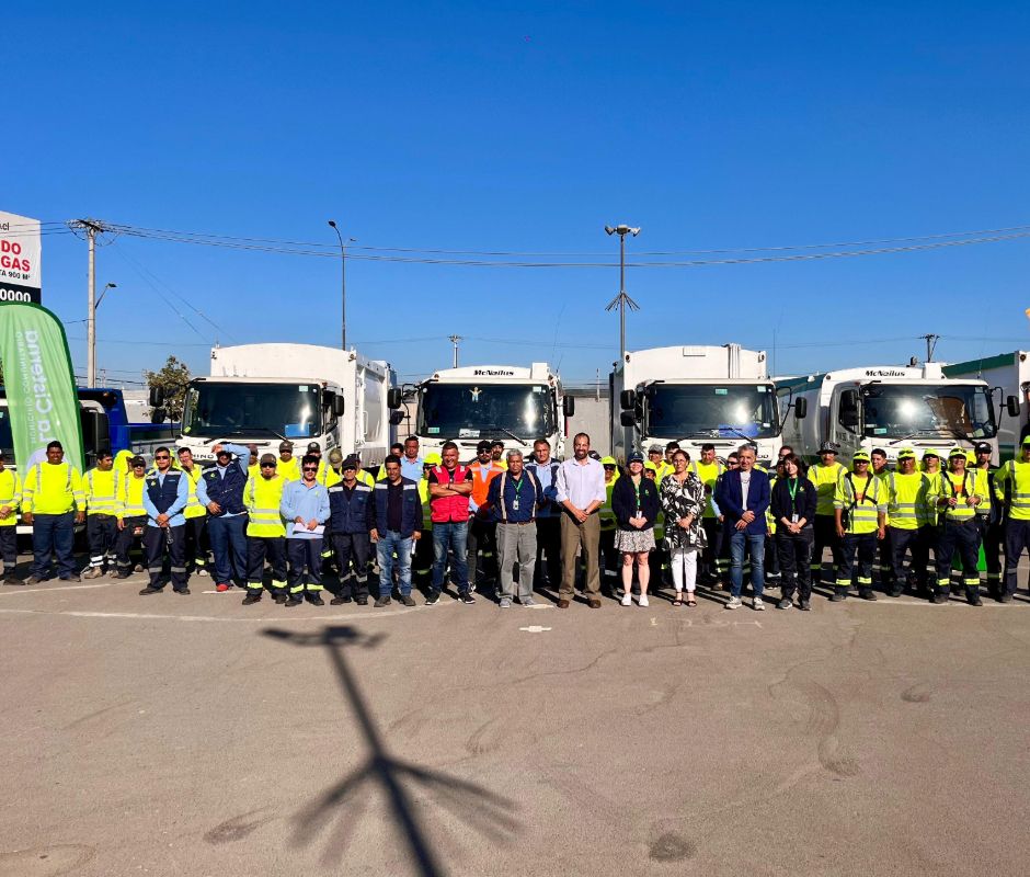 ¡La Cisterna estrena nueva flota de camiones recolectores!